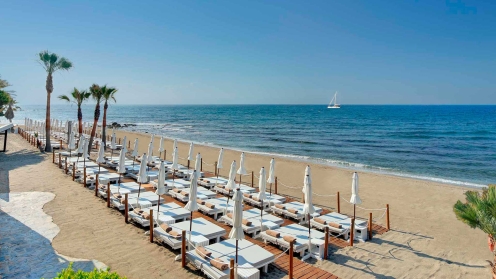 Iconic hotel in Marbella downtown.