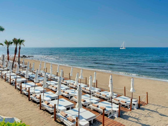 Iconic hotel in Marbella downtown.