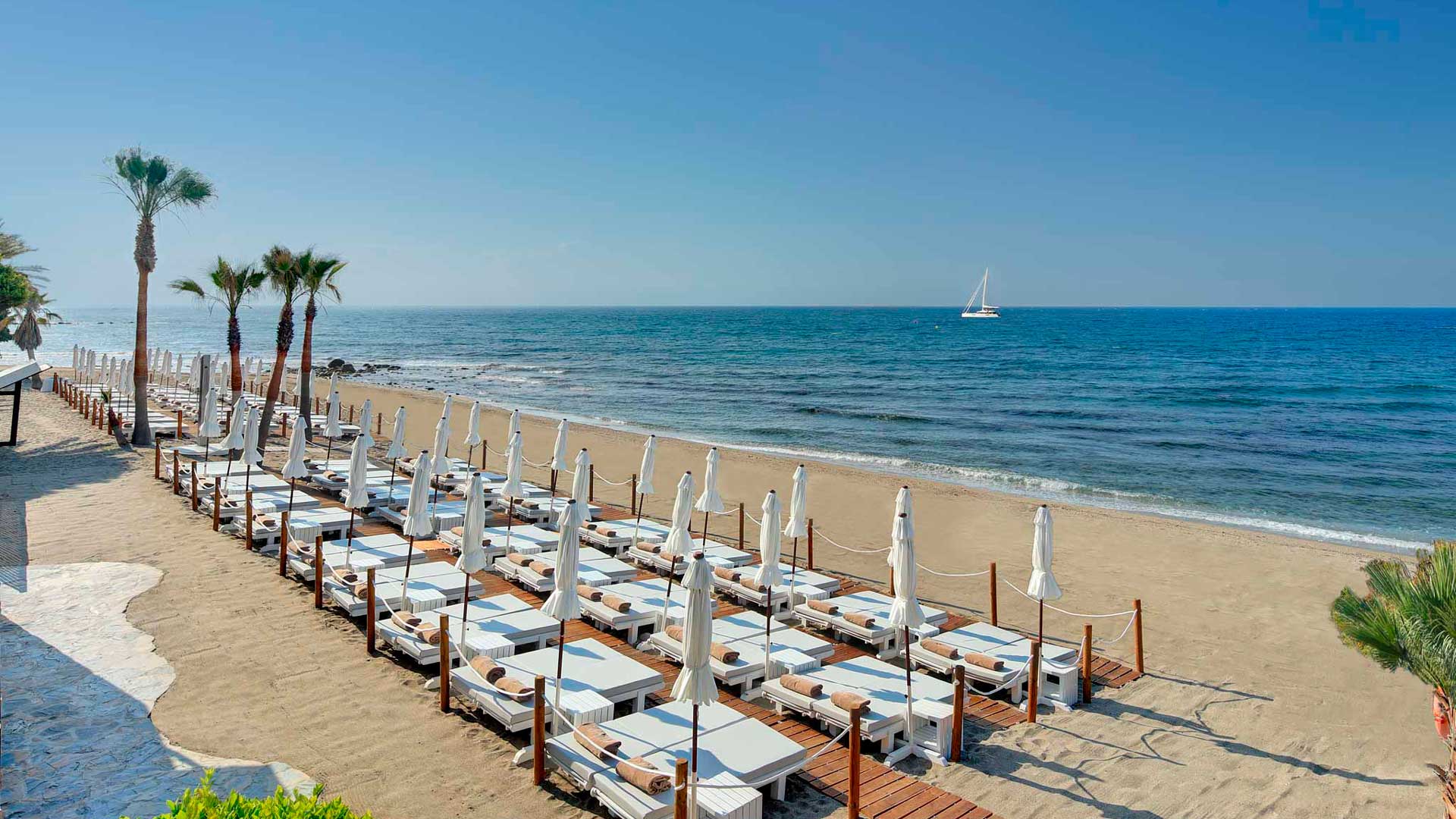 Iconic hotel in Marbella downtown.